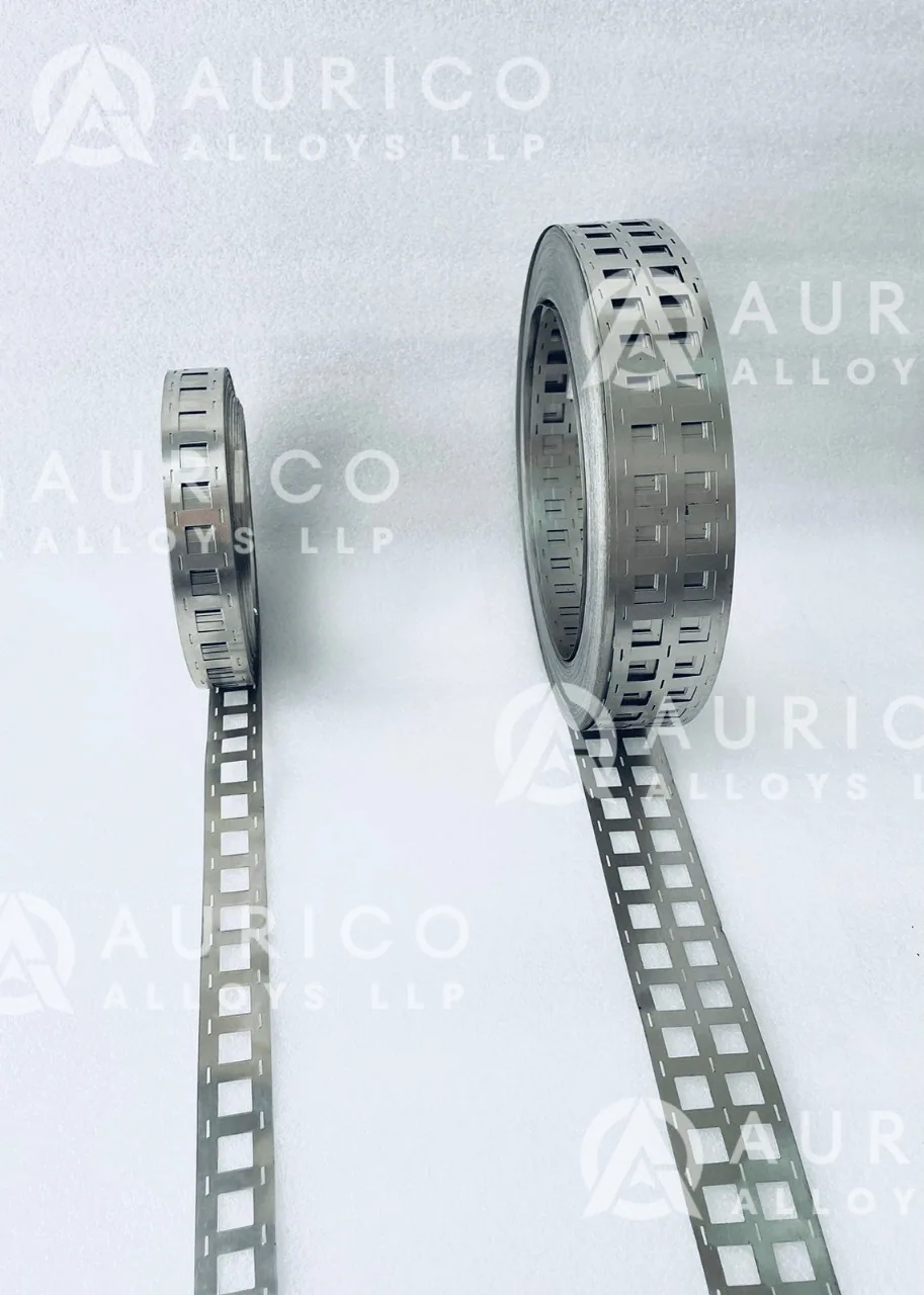 Pure nickel strip coils for 32140 cells